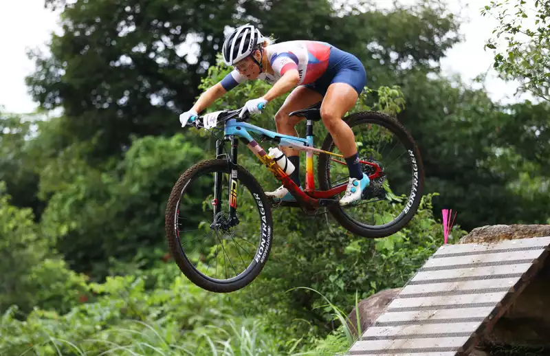 Women's Olympic Mountain Bike Race to Resume after Course Changes Due to Inclement Weather