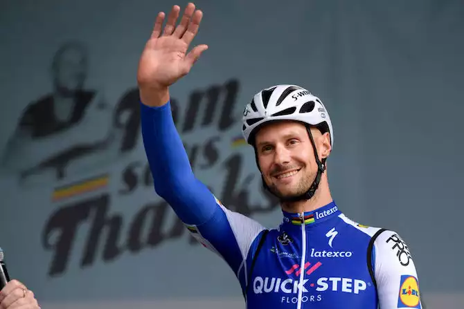 Tom Boonen Escapes Injury in High Speed Crash During Race