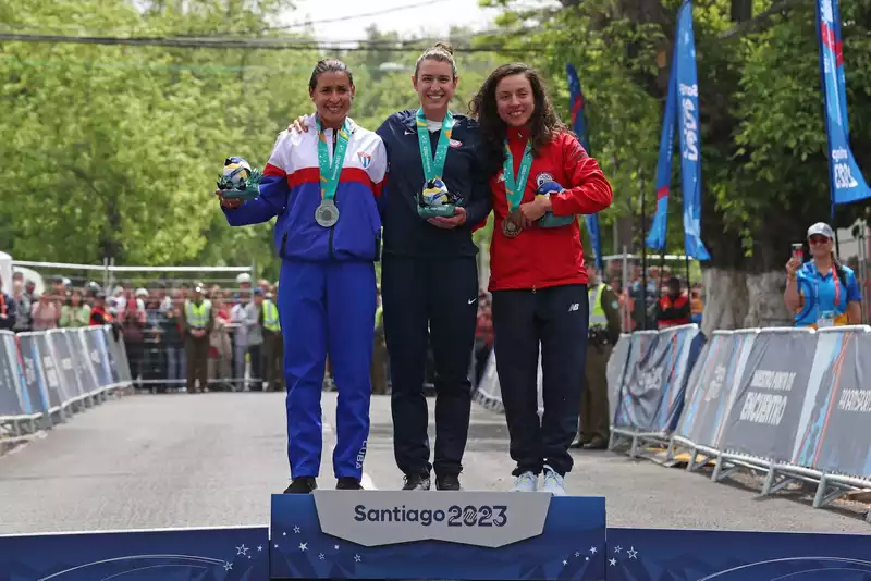 Faulkner and Vargas win time trial titles at the Pan American Games