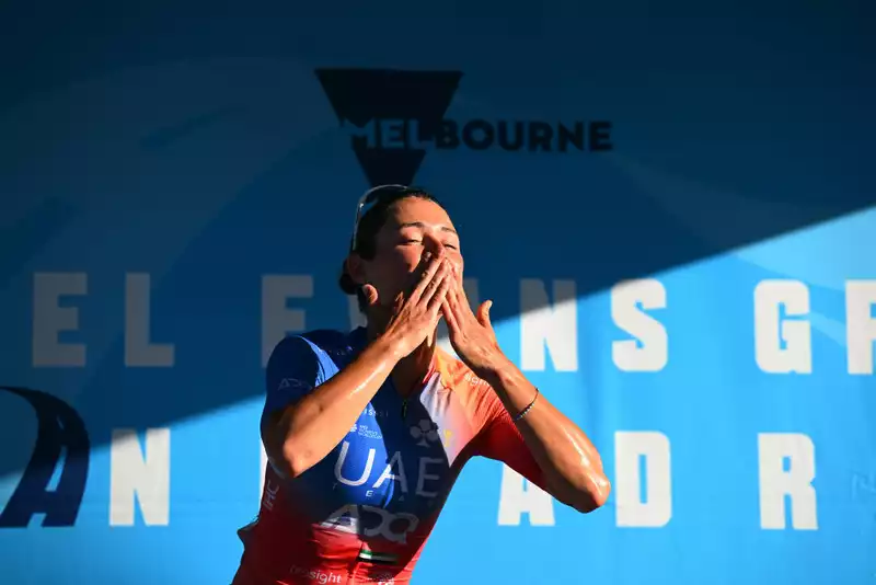 Perfect, just my kind of thing" - Bertizzolo is on a roll with race reconnaissance and crit wins ahead of the Cadel Evans Women's Race.